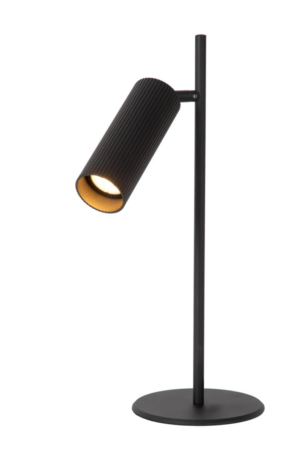 Outlet Lucide Clubs 42cm skrivbordslampa Svart