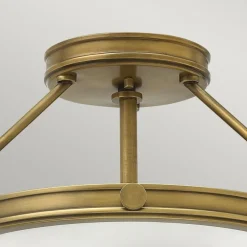 Best Elstead Lighting Collier Ø42 plafond Antikmässing