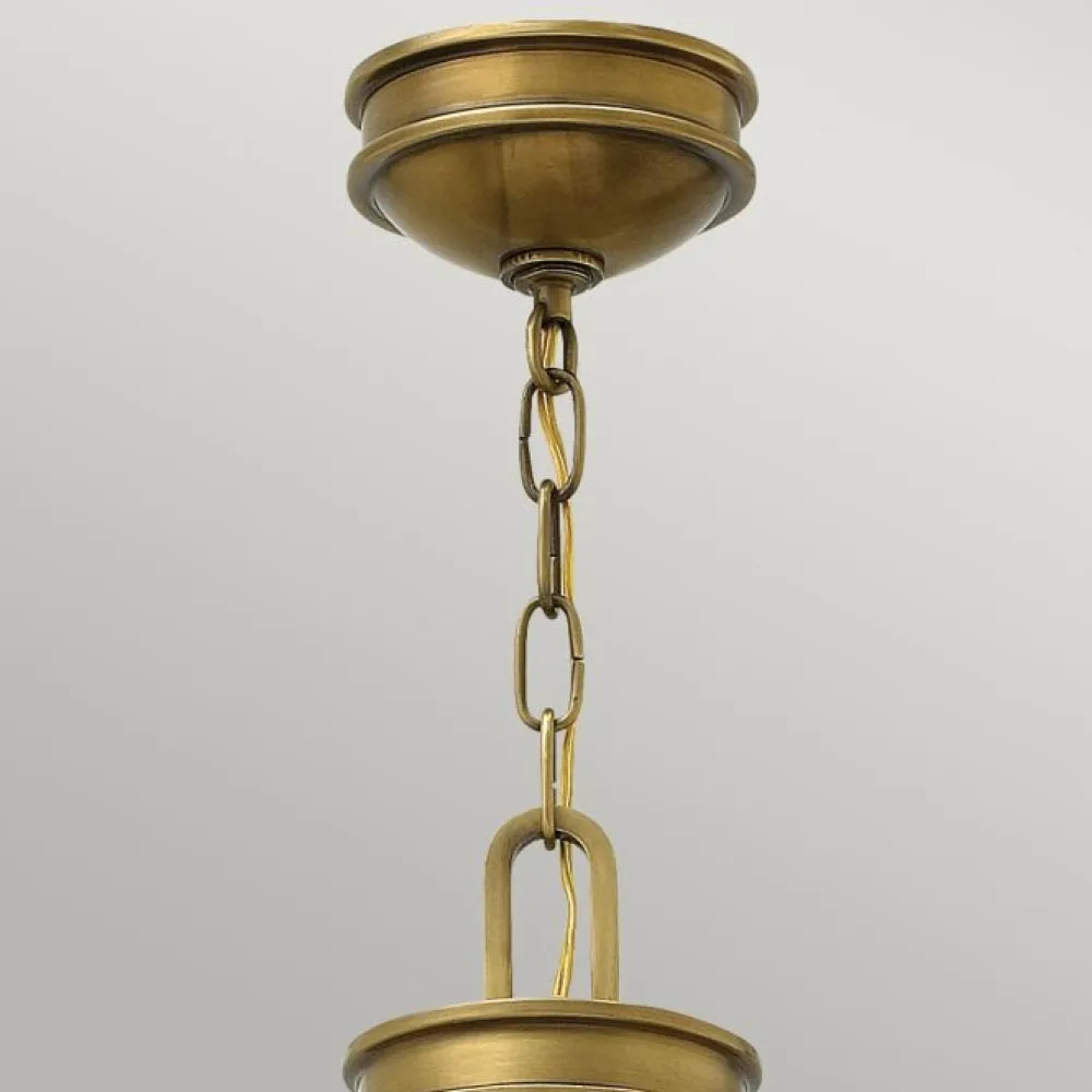 Sale Elstead Lighting Collier Ø54 taklampa Antikmässing