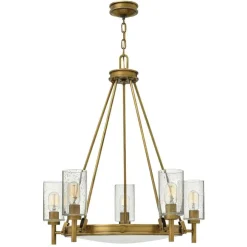 Outlet Elstead Lighting Collier Ø68 taklampa Antikmässing