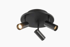 Outlet Aneta Lighting Concord 3 spotlight Svart