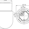 Sale Ifö electric Contrast Fridhem Ø12 badrumslampa