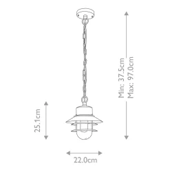 Elstead Lighting Copenhagen Ø22
