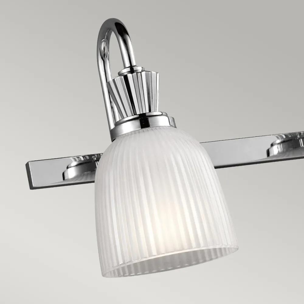 Sale Elstead Lighting Cora 82cm badrumslampa Polerad krom