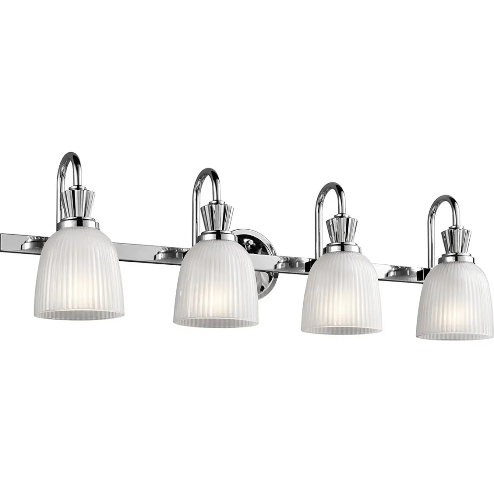Sale Elstead Lighting Cora 82cm badrumslampa Polerad krom
