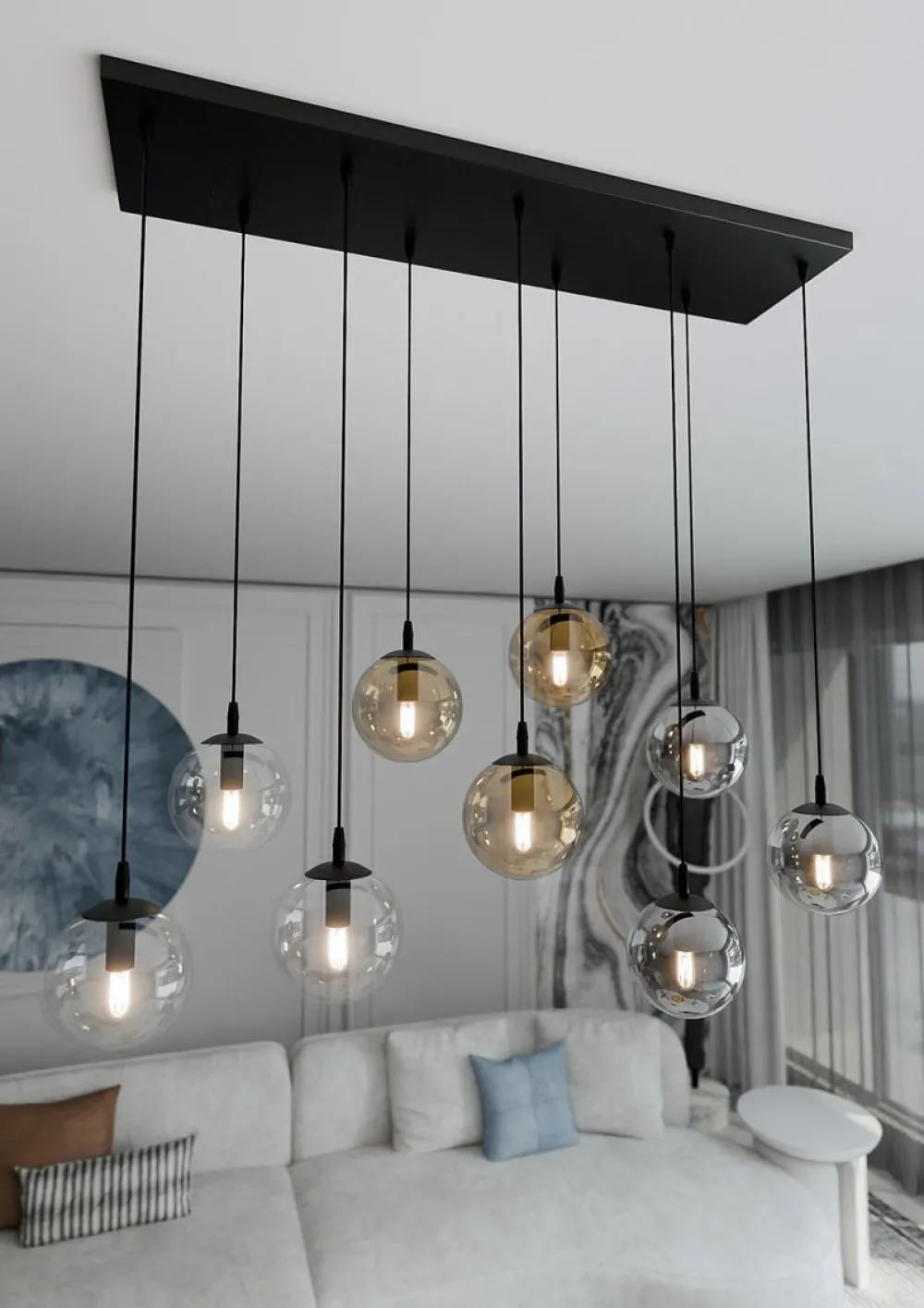 Best Emibig Lighting Cosmo 104cm taklampa