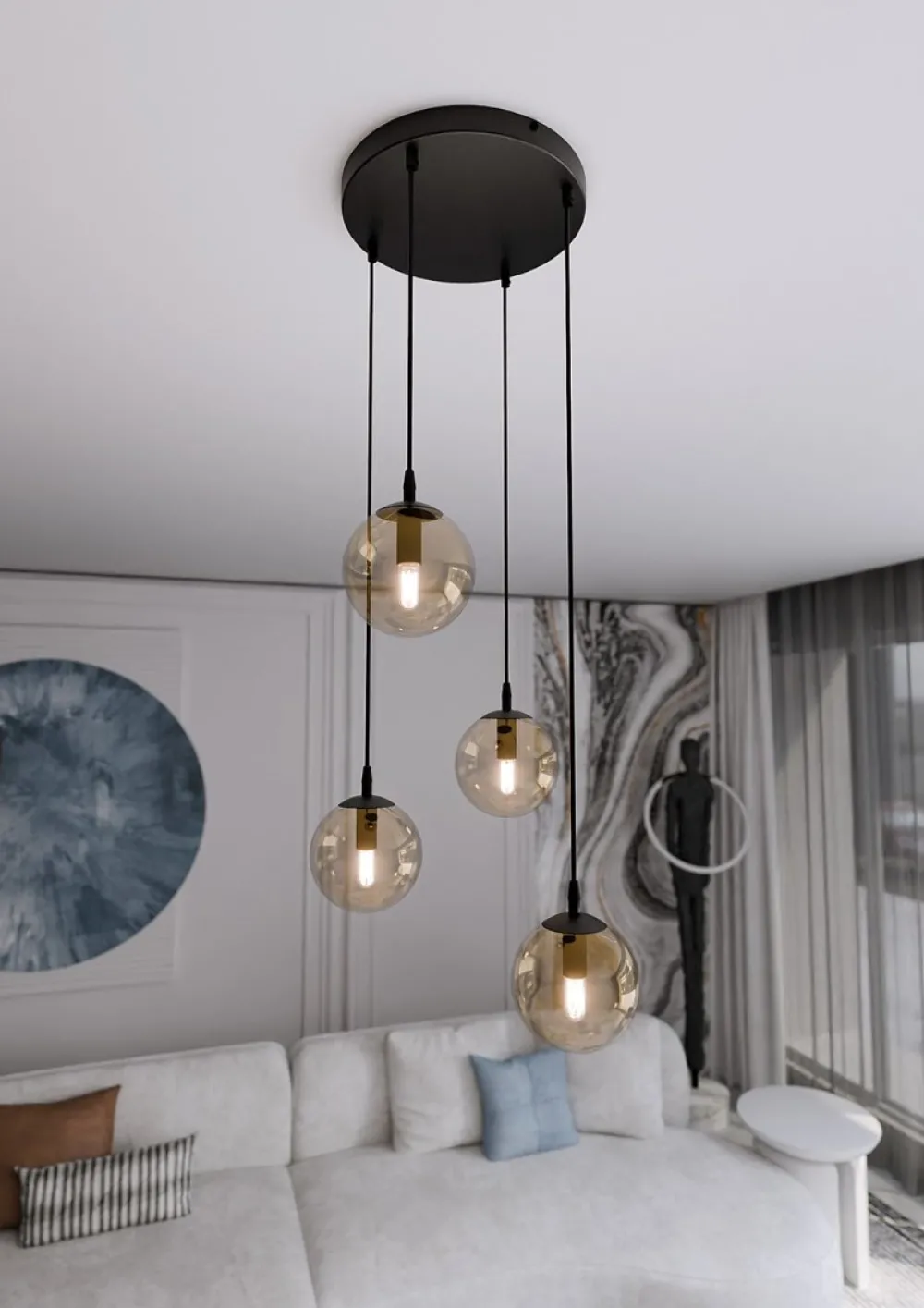 Outlet Emibig Lighting Cosmo Premium Ø40 taklampa