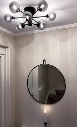 Hot Aneta Lighting Cosmos 52cm plafond Svart