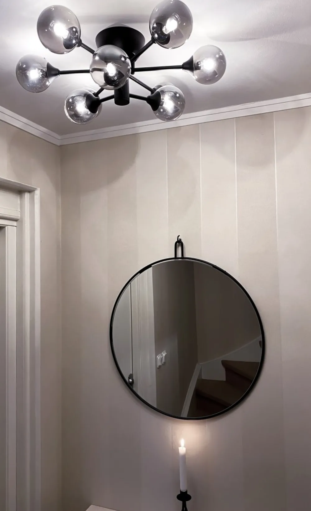 Hot Aneta Lighting Cosmos 52cm plafond Svart