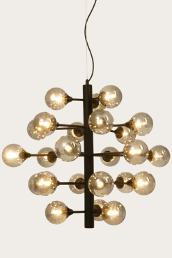 New Aneta Lighting Cosmos Ø68 taklampa Rökgrå