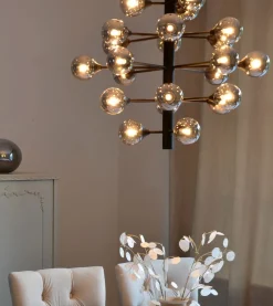 New Aneta Lighting Cosmos Ø68 taklampa Rökgrå