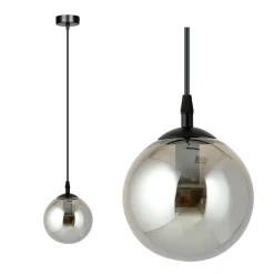 Emibig Lighting Cosmo Ø12 taklampa Rökfärgad