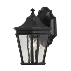 Hot Elstead Lighting Cotswold Lane utelampa Svart