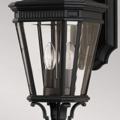 Hot Elstead Lighting Cotswold Lane utelampa Svart