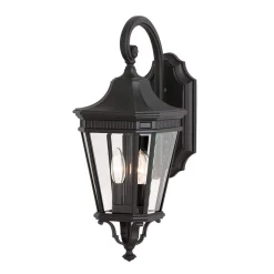 Hot Elstead Lighting Cotswold Lane utelampa Svart