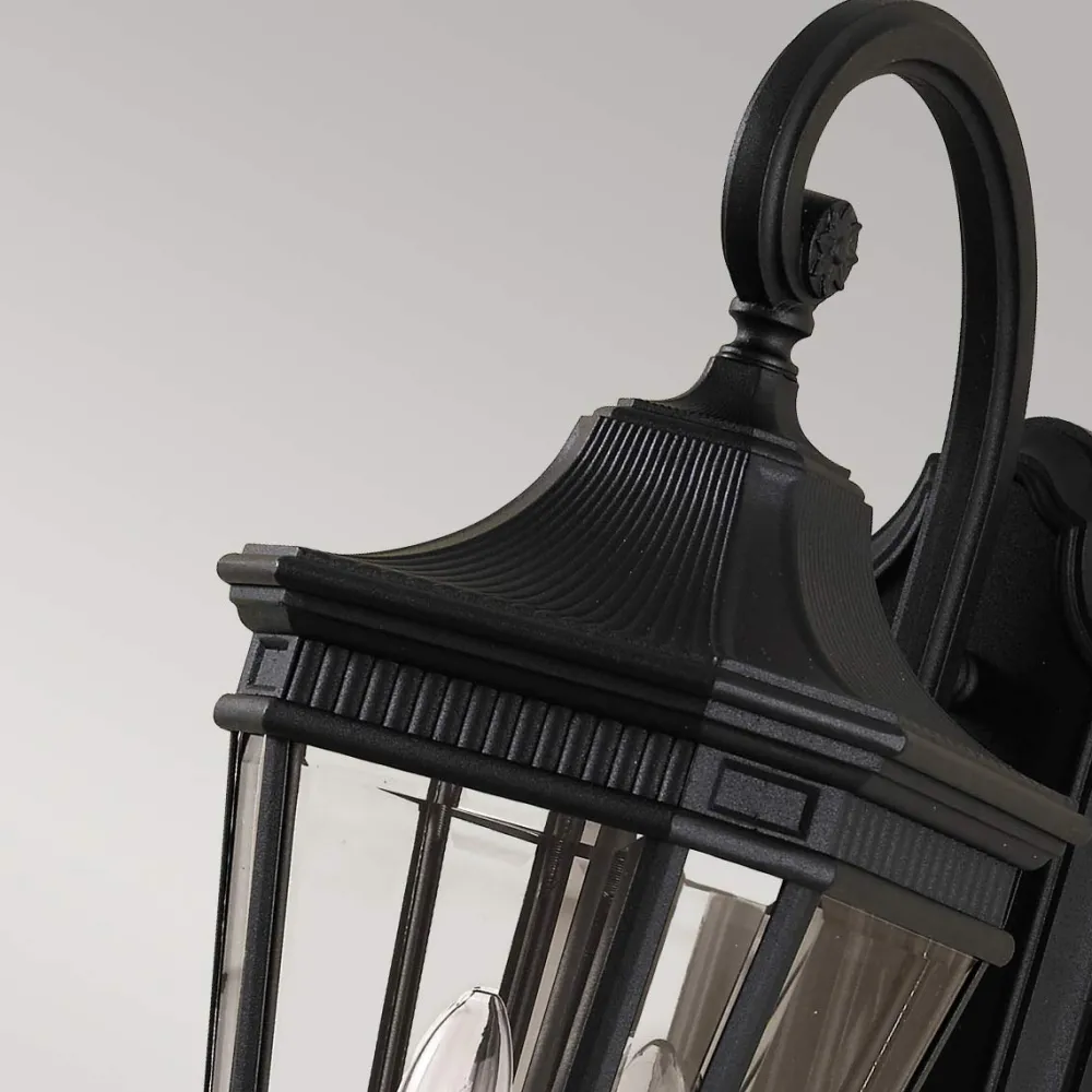 Hot Elstead Lighting Cotswold Lane utelampa Svart