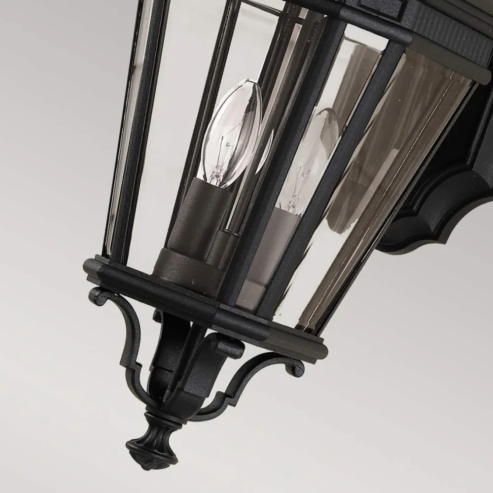 Hot Elstead Lighting Cotswold Lane utelampa Svart