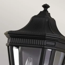 Best Elstead Lighting Cotswold Lane utelampa Svart