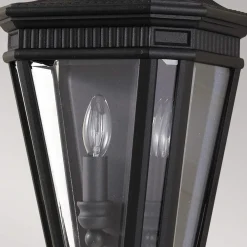 Best Elstead Lighting Cotswold Lane utelampa Svart