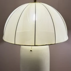 Best Elstead Lighting Crosby 70cm bordslampa Krämvit