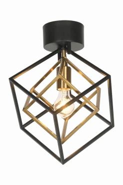 Discount Aneta Lighting Cubes 32cm plafond Svart