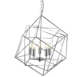 Discount Searchlight Cube Ø55 taklampa Krom