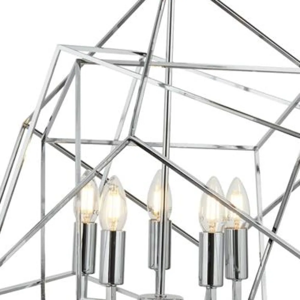 Discount Searchlight Cube Ø55 taklampa Krom