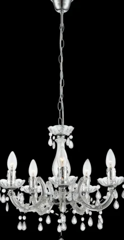 Globo Lighting Cuimbra Ø45 kristall Krom