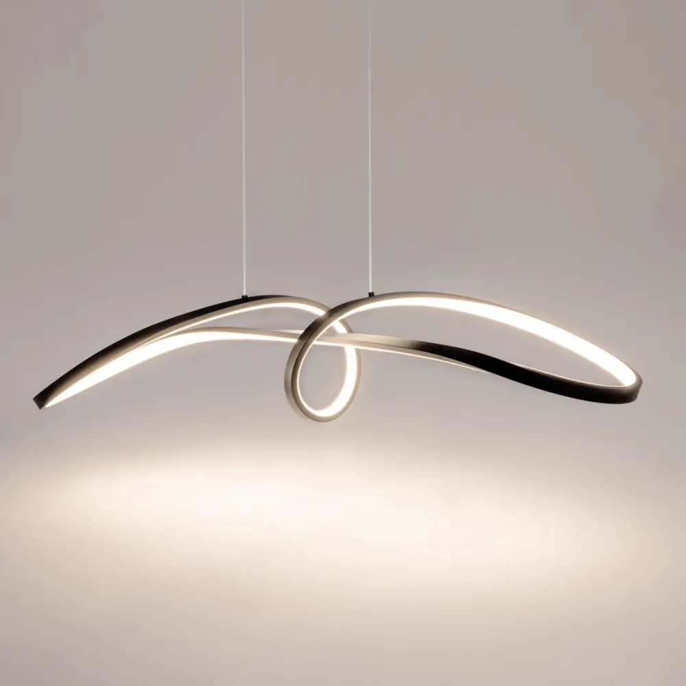 Best Maytoni Curve 92cm taklampa Svart