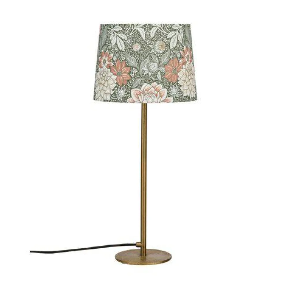 Clearance PR Home Dahlia 58cm bordslampa Mässing