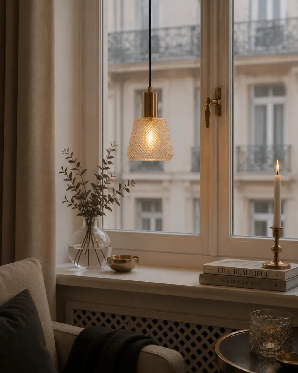Lampan Daimon Ø15 fönsterlampa
