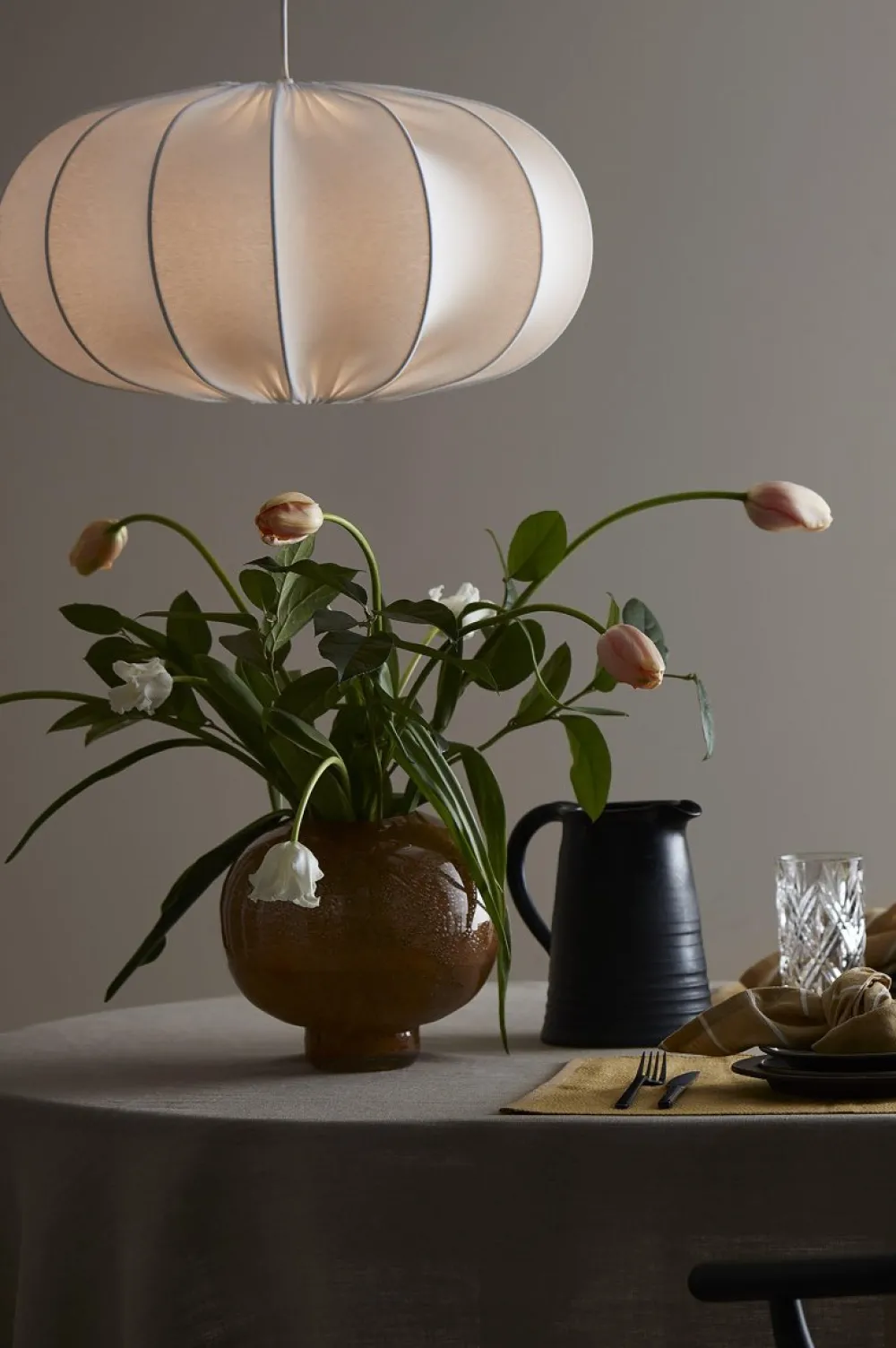 Outlet PR Home Dalia skärm exkl. upphäng Ø50 taklampa Vit