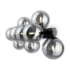 Online Maytoni Dallas 65cm vägglampa Svart