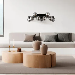 Online Maytoni Dallas 65cm vägglampa Svart