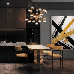 Outlet Maytoni Dallas Ø65 taklampa Guld