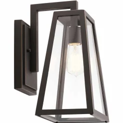 Outlet Elstead Lighting Delison utelampa Brons