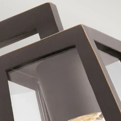 Elstead Lighting Delison utelampa Brons