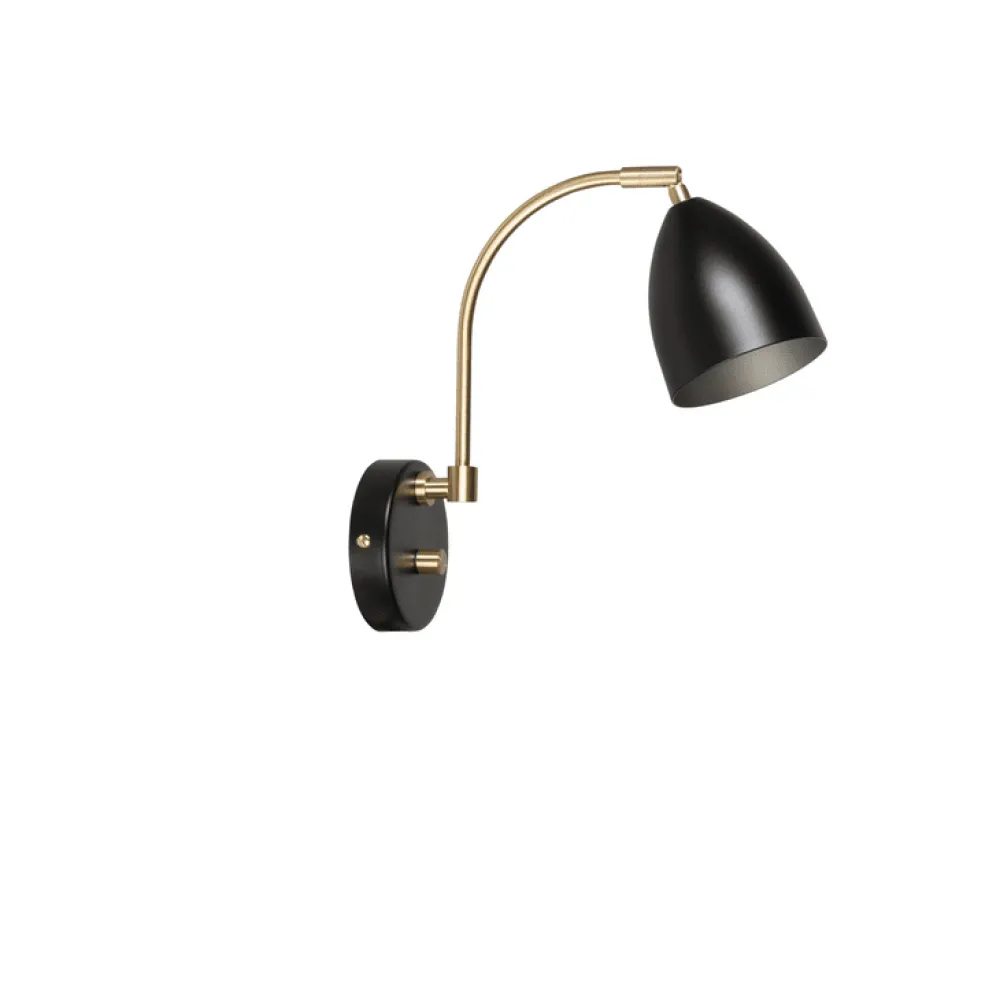 New Belid Deluxe läslampa Svart