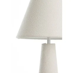 New Light & Living Devia 60cm bordslampa Krämvit