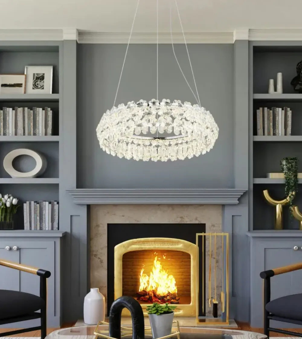 Globo Lighting Diann Ø60 taklampa Krom