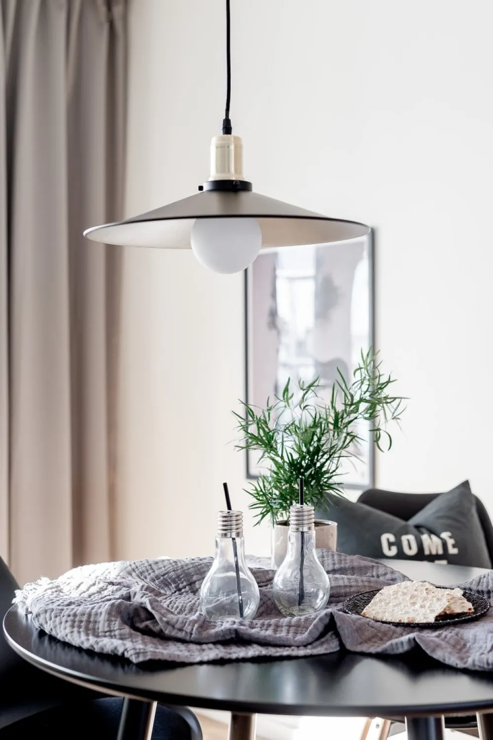 Hot Globen Lighting Disc Ø40 taklampa Svart