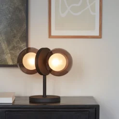 Hot CO Bankeryd Discus 30cm bordslampa Svart