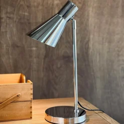 New Dyberg Larsen DL12 45cm skrivbordslampa Krom