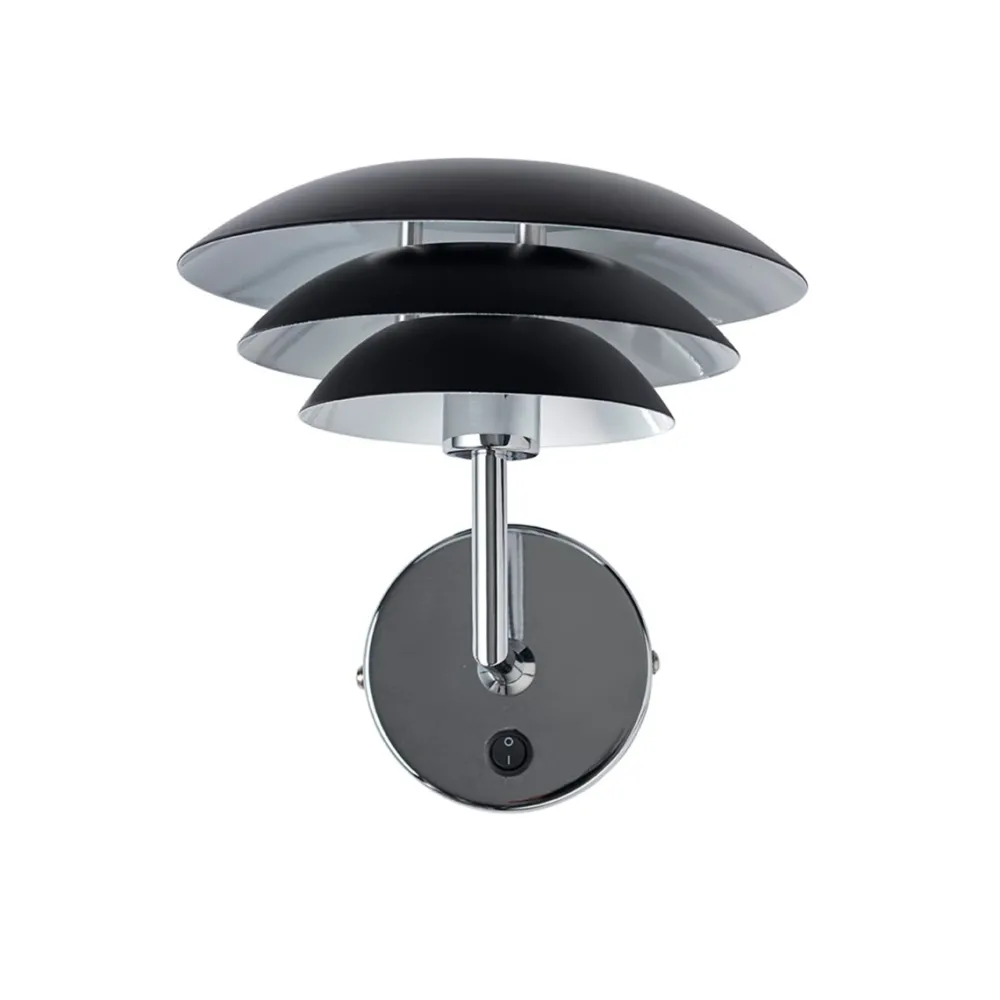 New Dyberg Larsen DL20 vägglampa Svart