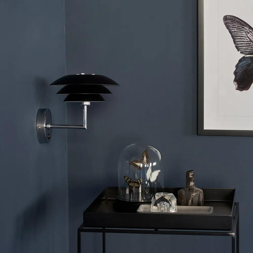 New Dyberg Larsen DL20 vägglampa Svart