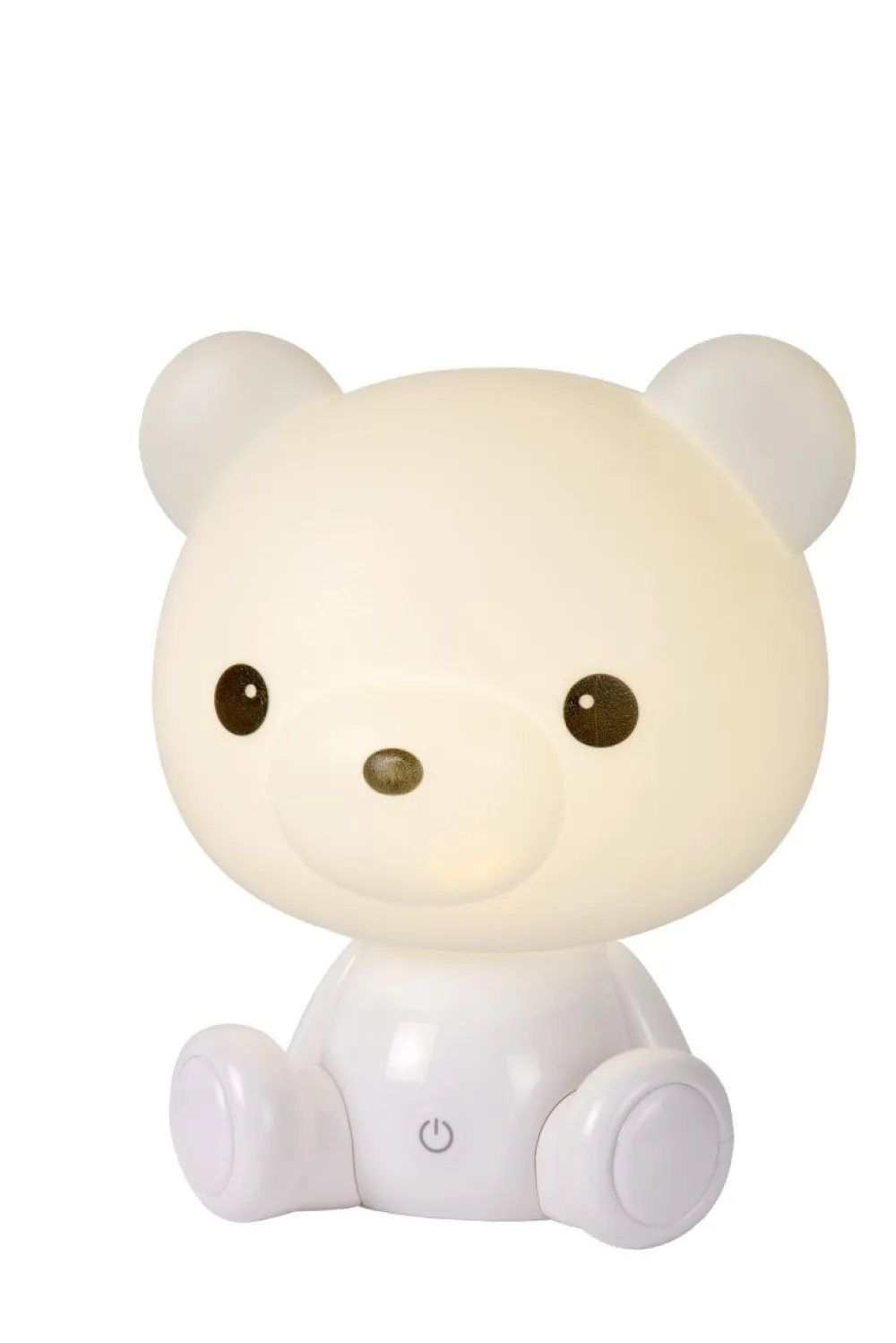 Outlet Lucide Dodo Bear barnlampa Vit