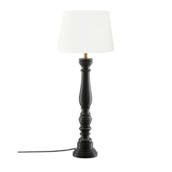 Outlet PR Home Doris 64cm bordslampa Rustik svart