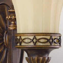 Hot Elstead Lighting Drawing Room 25cm vägglampa Brons