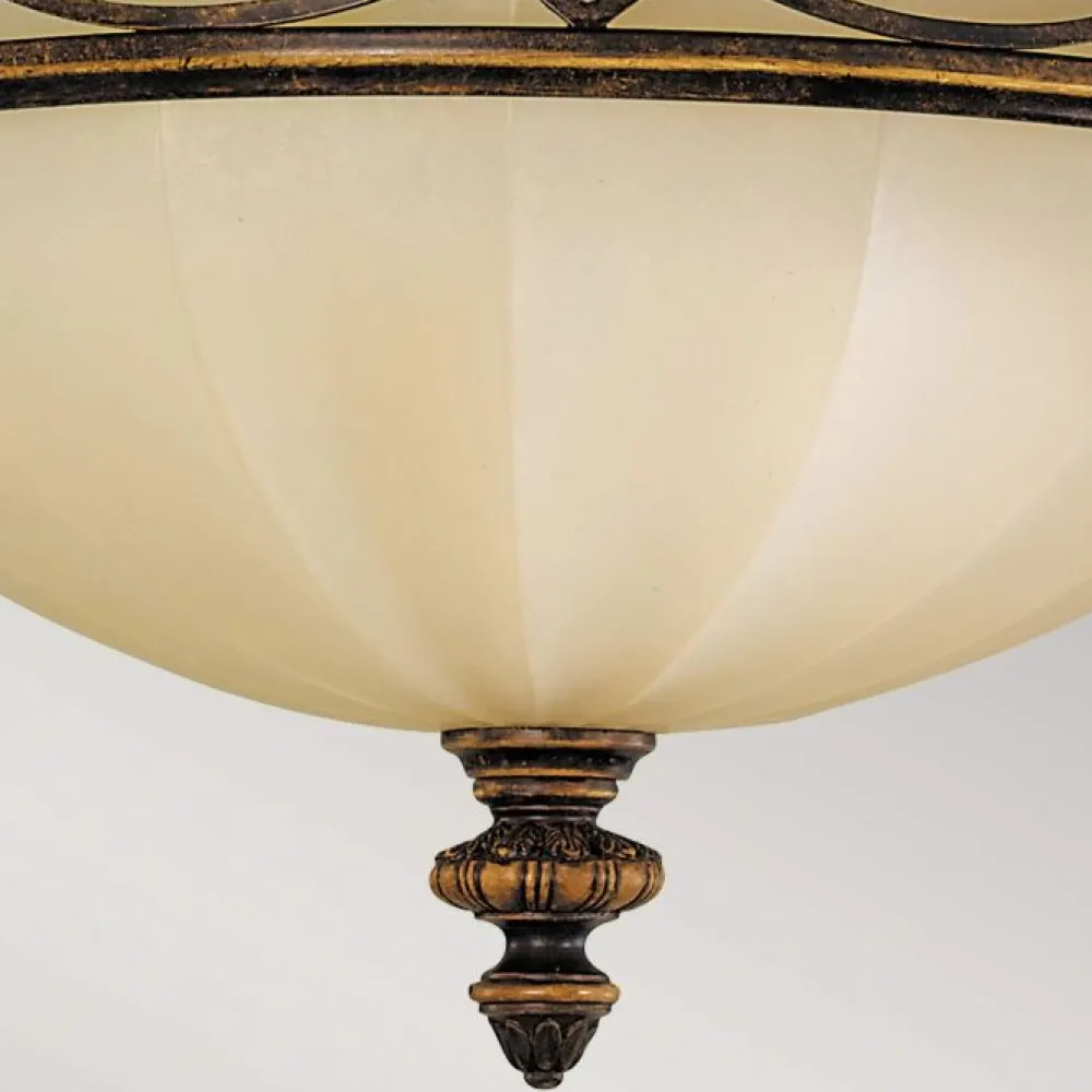 Clearance Elstead Lighting Drawing Room Ø35 plafond Brons