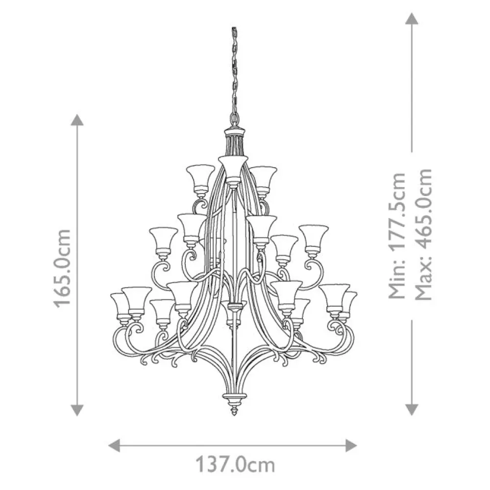 Outlet Elstead Lighting Drawing Room Ø137 taklampa Brons